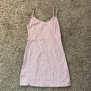 Brandy Melville light pink flower dress